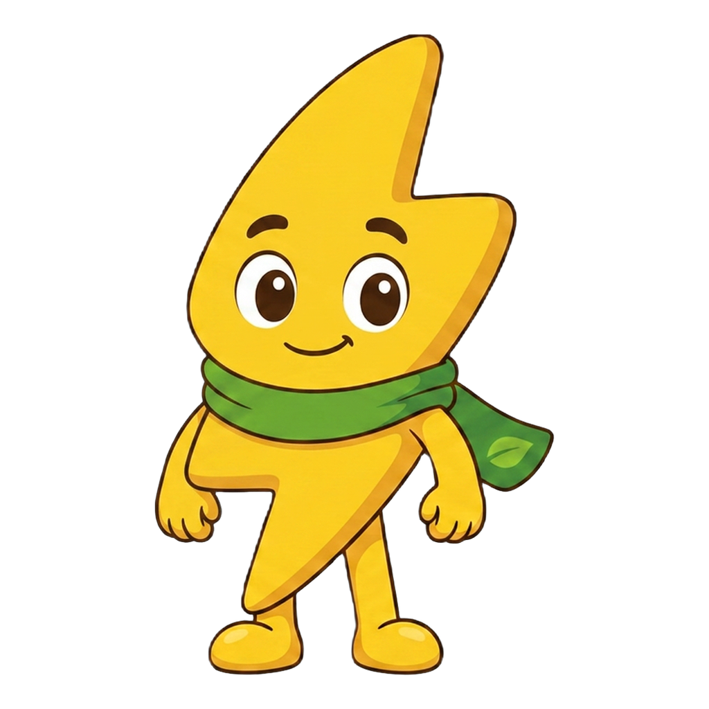 Zappy, the Zap assistant mascot